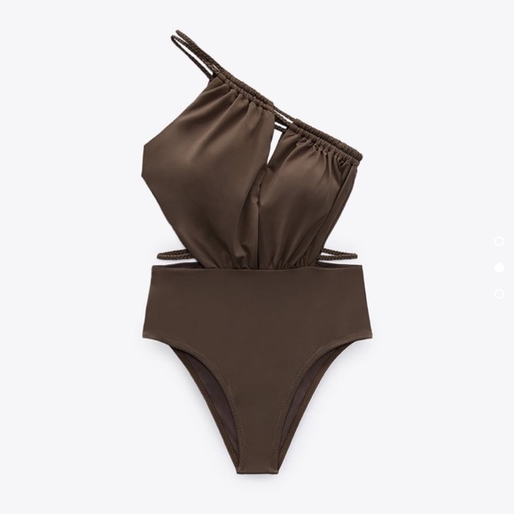 Zara Other - Zara - Braided Asymmetrical Swimsuit
